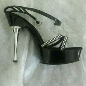 - Pleaser heels w/ rhinestones